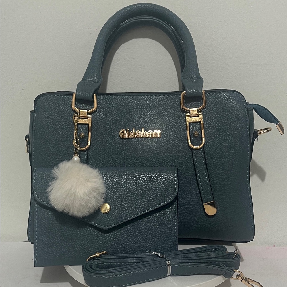 Green Handbag Set